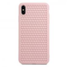 Чехол для iPhone XS Baseus Weaving case ( Розовый) Чехол для iPhone XS Baseus Weaving case ( Розовый)