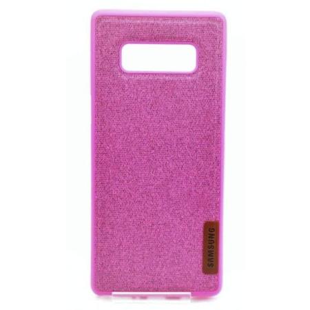 Чехол силиконовый Original (силикон, джинса) для Samsung Note 8 в малиновом цвете Чехол силиконовый Original (силикон, джинса) для Samsung Note 8 в малиновом цвете