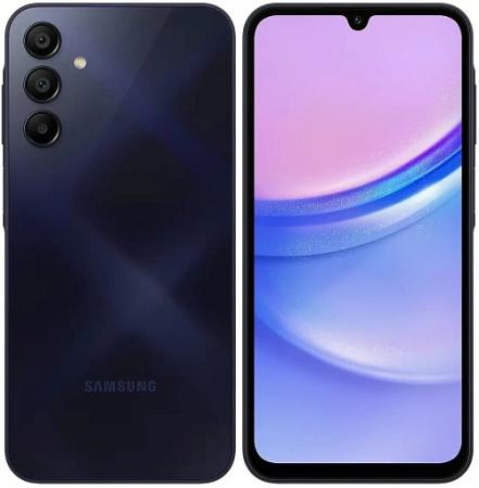 Смартфон Samsung Galaxy A15 6/128 ГБ, черный (Blue Black) Смартфон Samsung Galaxy A15 6/128 ГБ, черный (Blue Black)
