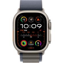 Apple Watch Ultra 2, 49мм, корпус из титана, ремешок Alpine синего цвета Apple Watch Ultra 2, 49мм, корпус из титана, ремешок Alpine синего цвета