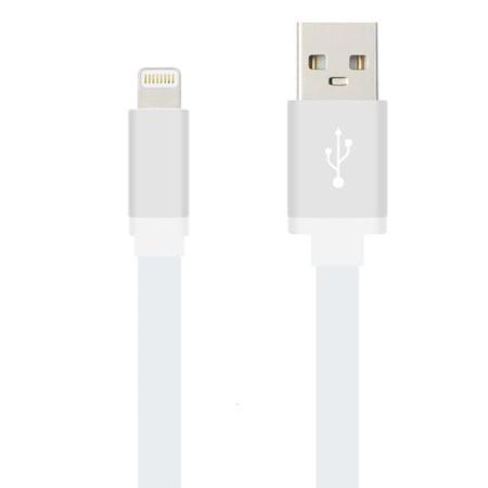 Кабель USB Type-C Krutoff плоский 1м (White) Кабель USB Type-C Krutoff плоский 1м (White)