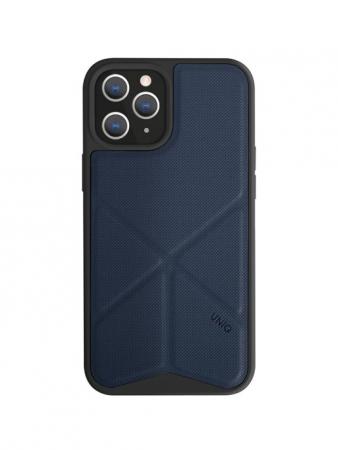 Чехол силиконовый Uniq Transforma для iPhone 12/12 Pro Синий Чехол силиконовый Uniq Transforma для iPhone 12/12 Pro Синий