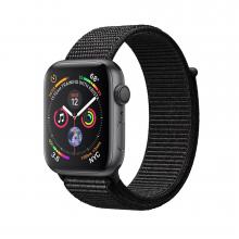 Apple Watch Space Gray Series 4 40mm Aluminum Case with Black Sport Loop Apple Watch Space Gray Series 4 40mm Aluminum Case with Black Sport Loop