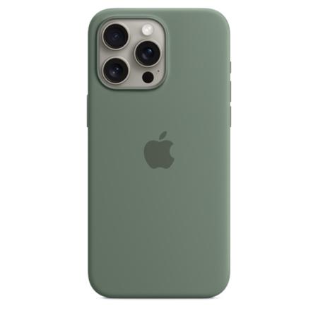 Чехол iPhone 15 Pro Max Silicone Case with MagSafe - Cypress Чехол iPhone 15 Pro Max Silicone Case with MagSafe - Cypress