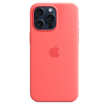 Чехол iPhone 15 Pro Max Silicone Case with MagSafe - Guava Чехол iPhone 15 Pro Max Silicone Case with MagSafe - Guava