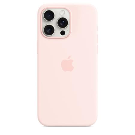 Чехол iPhone 15 Pro Max Silicone Case with MagSafe - Light Pink Чехол iPhone 15 Pro Max Silicone Case with MagSafe - Light Pink