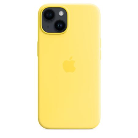 Чехол для iPhone 14 Silicone Case with MagSafe - Canary Yellow Чехол для iPhone 14 Silicone Case with MagSafe - Canary Yellow