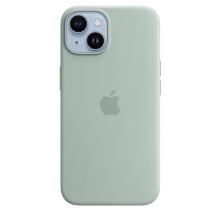 Чехол для iPhone 14 Silicone Case with MagSafe - Succulent Чехол для iPhone 14 Silicone Case with MagSafe - Succulent