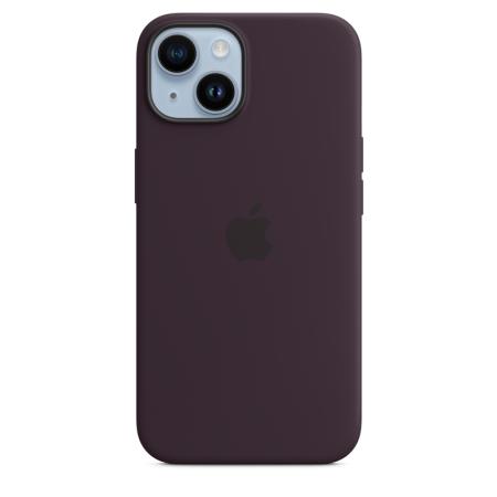 Чехол для iPhone 14 Silicone Case with MagSafe - Elderberry Чехол для iPhone 14 Silicone Case with MagSafe - Elderberry
