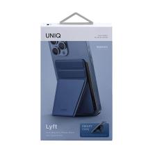 Чехол-подставка и бумажник UNIQ LYFT MagSafe для iPhone, синий Чехол-подставка и бумажник UNIQ LYFT MagSafe для iPhone, синий