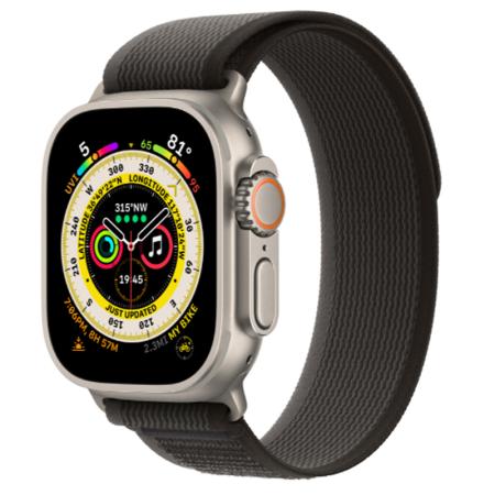 Apple Watch Ultra 49mm Black/Gray / Titanium Case Apple Watch Ultra 49mm Black/Gray / Titanium Case
