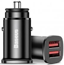 Автомобильное зарядное устройство Baseus Square 30W Dual QC3.0 Quick Car Charger Автомобильное зарядное устройство Baseus Square 30W Dual QC3.0 Quick Car Charger