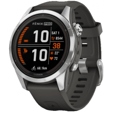 Garmin Fenix 7S Pro Solar Silver / Graphite Band Garmin Fenix 7S Pro Solar Silver / Graphite Band
