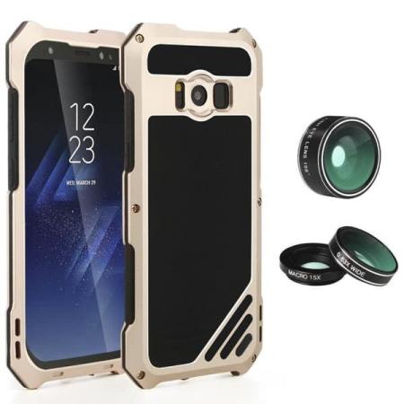 Противоударный защитный футляр c 2 объективами для Samsung s8 Plus Противоударный защитный футляр c 2 объективами для Samsung s8 Plus