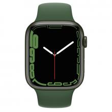 Apple Watch S7 41mm Green Aluminum Case / Clover Sport Band Apple Watch S7 41mm Green Aluminum Case / Clover Sport Band
