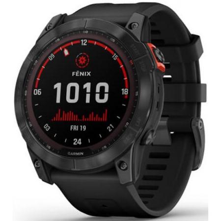 Garmin Fenix 7х Gps Solar Slate Gray / Black Band Garmin Fenix 7х Gps Solar Slate Gray / Black Band