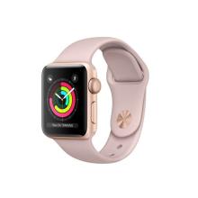 Apple Watch Series 3 38mm GPS Gold Aluminum Case with Pink Sand Sport Band Apple Watch Series 3 38mm GPS Gold Aluminum Case with Pink Sand Sport Band