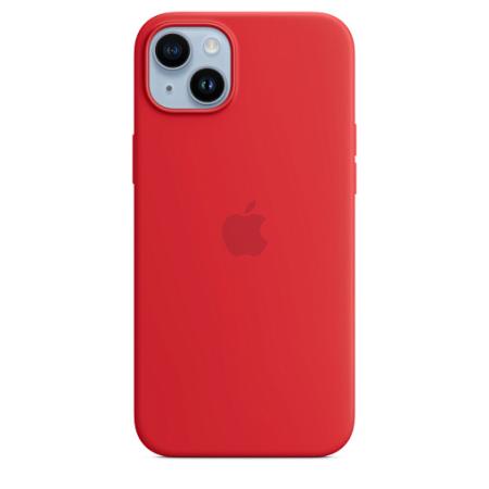 Силиконовый чехол MagSafe для iPhone 14 Plus - (PRODUCT)RED MPT63ZM/A Силиконовый чехол MagSafe для iPhone 14 Plus - (PRODUCT)RED MPT63ZM/A