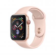 Apple Watch Gold Series 4 44mm GPS+Cellular Aluminum Case with Pink Sand Sport Band Apple Watch Gold Series 4 44mm GPS+Cellular Aluminum Case with Pink Sand Sport Band