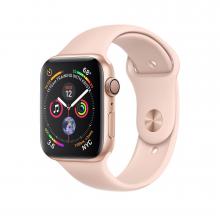 Apple Watch Gold Series 4 44mm Aluminum Case with Pink Sand Sport Band Apple Watch Gold Series 4 44mm Aluminum Case with Pink Sand Sport Band
