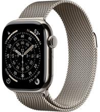 Apple Watch Series 11 42mm Natural Titanium Case with Milanese Loop Natural Apple Watch Series 11 42mm Natural Titanium Case with Milanese Loop Natural