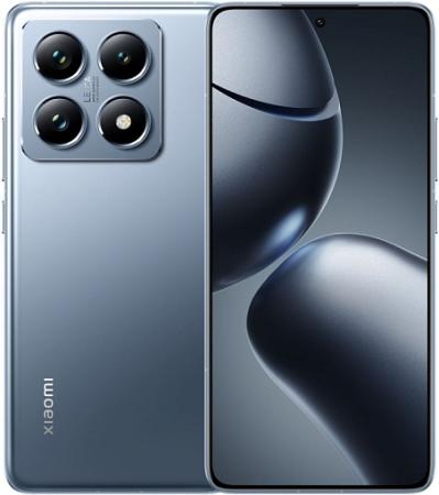 Смартфон Xiaomi 14T Pro 12/256GB, синий (Titan Blue) Смартфон Xiaomi 14T Pro 12/256GB, синий (Titan Blue)