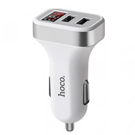 АЗУ Hoco z3 2 USB Display (White) АЗУ Hoco z3 2 USB Display (White)