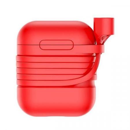 Чехол для Apple AirPods Baseus красный Чехол для Apple AirPods Baseus красный
