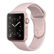 Apple Watch Series 1 38mm Rose Gold Aluminum Case with Pink Sand Sport Band Apple Watch Series 1 38mm Rose Gold Aluminum Case with Pink Sand Sport Band