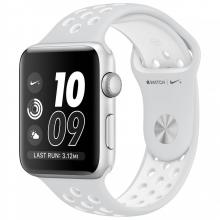 Apple Watch Series 2 Nike+ 42mm Silver Aluminum Case with Pure Platinum/White Nike Sport Band Apple Watch Series 2 Nike+ 42mm Silver Aluminum Case with Pure Platinum/White Nike Sport Band