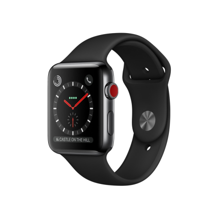 Apple Watch Series 2 38mm Space Black Stainless Steel Case with Black Sport Band Apple Watch Series 2 38mm Space Black Stainless Steel Case with Black Sport Band
