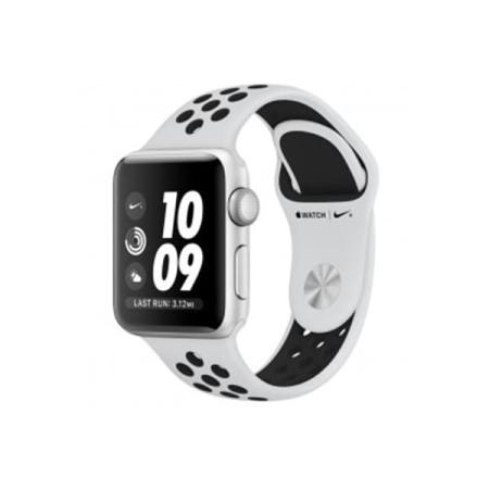 Apple Watch Series 3 Nike+ 38mm GPS Silver Aluminum Case with Pure Platinum/Black Nike Sport Band Apple Watch Series 3 Nike+ 38mm GPS Silver Aluminum Case with Pure Platinum/Black Nike Sport Band