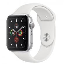 Apple Watch 5 40mm Silver Aluminum Case with White Sport Band Apple Watch 5 40mm Silver Aluminum Case with White Sport Band