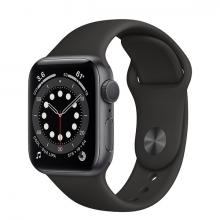 Apple Watch 6 40mm GPS Space Gray Aluminum Case with Black Sport Band Apple Watch 6 40mm GPS Space Gray Aluminum Case with Black Sport Band