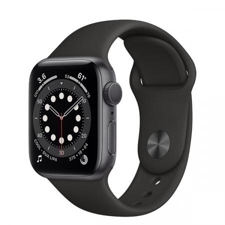 Apple Watch 6 40mm GPS Space Gray Aluminum Case with Black Sport Band Apple Watch 6 40mm GPS Space Gray Aluminum Case with Black Sport Band