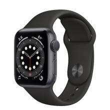 Apple Watch 6 44mm GPS Space Gray Aluminum Case with Black Sport Band Apple Watch 6 44mm GPS Space Gray Aluminum Case with Black Sport Band