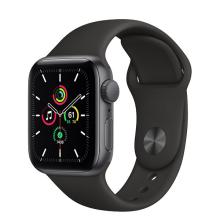 Apple Watch SE 40mm GPS Space Gray Aluminum Case with Black Sport Band Apple Watch SE 40mm GPS Space Gray Aluminum Case with Black Sport Band