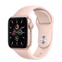Apple Watch SE 44mm GPS Gold Aluminum Case with Rose Gold Sport Band Apple Watch SE 44mm GPS Gold Aluminum Case with Rose Gold Sport Band