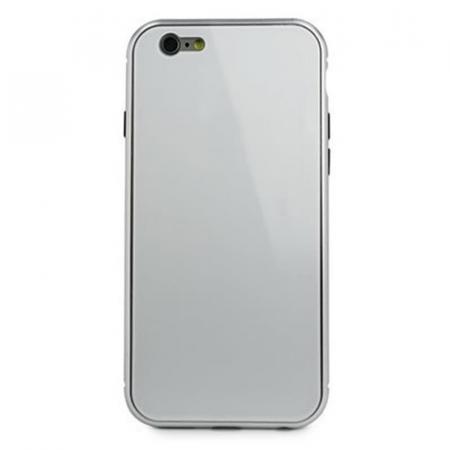 Чехол для iPhone 7/8 Magnet glass case (Белый) Чехол для iPhone 7/8 Magnet glass case (Белый)