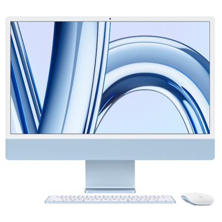 Apple iMac 24" Retina 4,5K, M3 (8C CPU, 8C GPU, 2023), 8 ГБ, 256 ГБ SSD, синий Apple iMac 24" Retina 4,5K, M3 (8C CPU, 8C GPU, 2023), 8 ГБ, 256 ГБ SSD, синий