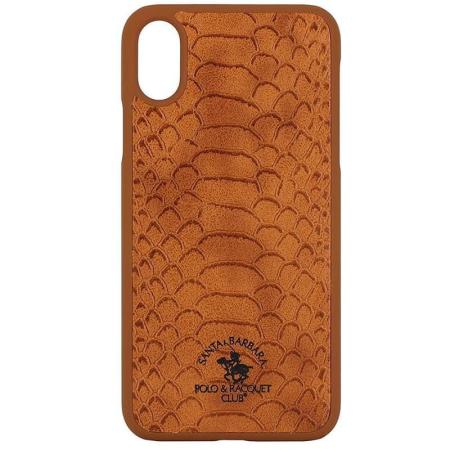 Чехол для iPhone X Santa Barbara Knight PC+кожа (Коричневый) Чехол для iPhone X Santa Barbara Knight PC+кожа (Коричневый)