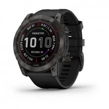 FENIX 7X Sapphire Solar титановый угольно-серый DLC с силиконовым ремешком FENIX 7X Sapphire Solar титановый угольно-серый DLC с силиконовым ремешком