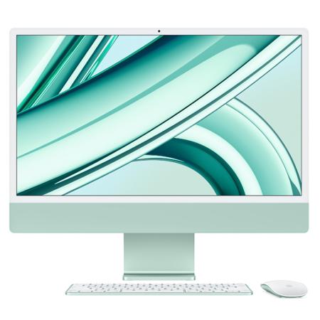 Apple iMac 24" Retina 4,5K, M3 (8C CPU, 10C GPU, 2023), 8 ГБ, 256 ГБ SSD, зеленый Apple iMac 24" Retina 4,5K, M3 (8C CPU, 10C GPU, 2023), 8 ГБ, 256 ГБ SSD, зеленый