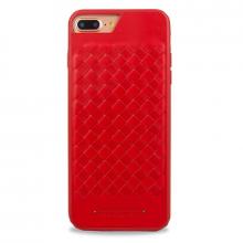 Чехол для iPhone 7+ Santa Barbara Ravel силикон+кожа (Красный) Чехол для iPhone 7+ Santa Barbara Ravel силикон+кожа (Красный)
