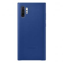 Чехол Samsung Leather Cover Note10+ Blue Чехол Samsung Leather Cover Note10+ Blue