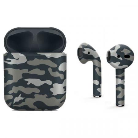 Apple AirPods (New Grey and Green camouflage) Беспроводные наушники в футляре с возможностью беспроводной зарядки Apple AirPods (New Grey and Green camouflage) Беспроводные наушники в футляре с возможностью беспроводной зарядки