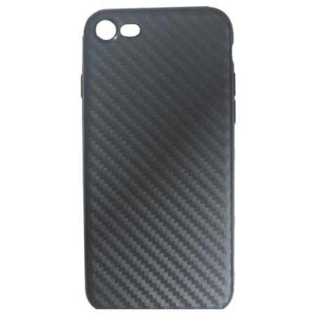 Чехол бампера силиконовый  Krutoff для iPhone 7/8 (Carbon) Чехол бампера силиконовый  Krutoff для iPhone 7/8 (Carbon)