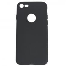 Чехол бампера силиконовый  Krutoff для iPhone 7/8 (black) Чехол бампера силиконовый  Krutoff для iPhone 7/8 (black)