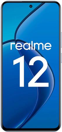 Смартфон realme 12 4G 8/128 GB, голубой Смартфон realme 12 4G 8/128 GB, голубой