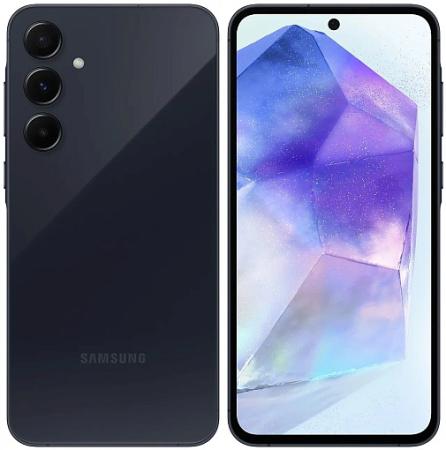 Смартфон Samsung Galaxy A55 8/128 Гб, черный (Navy) Смартфон Samsung Galaxy A55 8/128 Гб, черный (Navy)